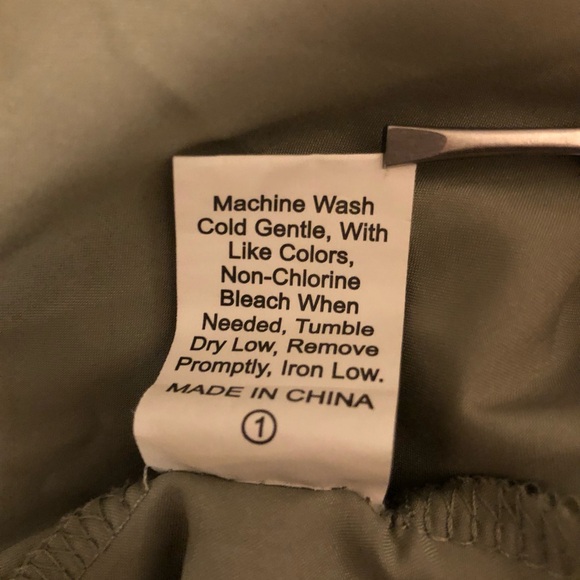 EcoWish Green Patterned Dress size M - Picture 8 of 8